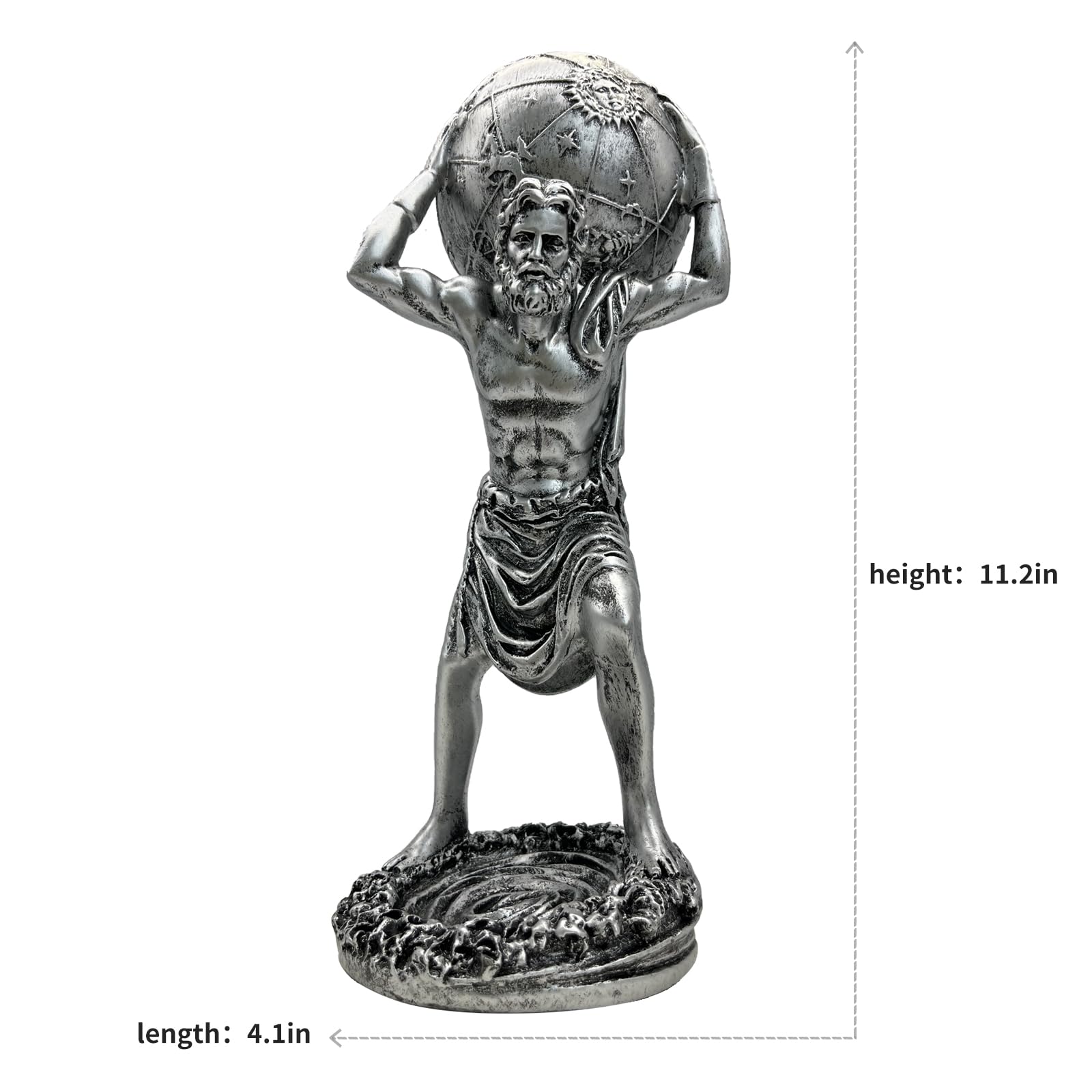 Amazon.de: Griechische Mythologie-Atlas-Statue, Kunstharz
